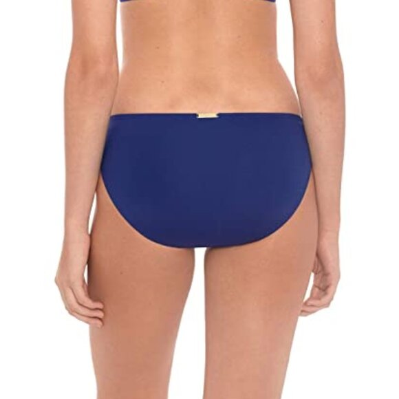 Lauren Ralph Lauren Solid Hipster Swim Bottom - Picture 9 of 9